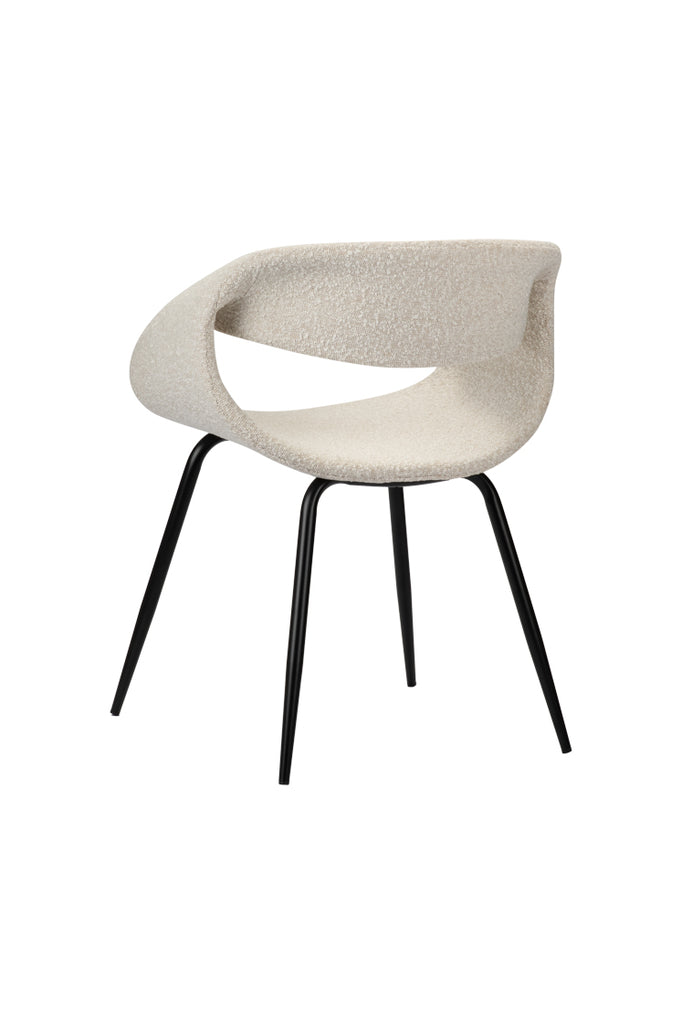 Eetkamerstoel Whale White Pearl (set van 2)